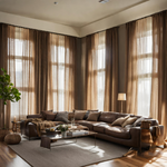 Plain Sheer Curtain - Brown
No Sales Tax Collected outside New York. Free Shipping to 48 states. Please visit Shipping Policy
DecorPassionsPlain Sheer Curtain - Brown