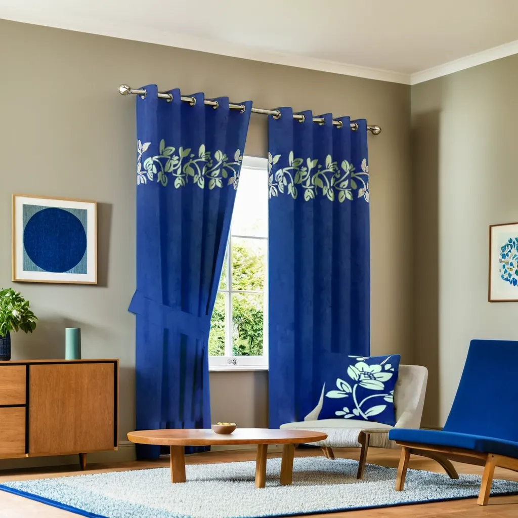 Floral Pattern Lasercut Curtain / Drapes In Premium Velvet Fabric
No Sales Tax Collected outside New York. Free Shipping to 48 states. Please visit Shipping Policy
DecorPassionsFloral Pattern Lasercut Curtain / Drapes