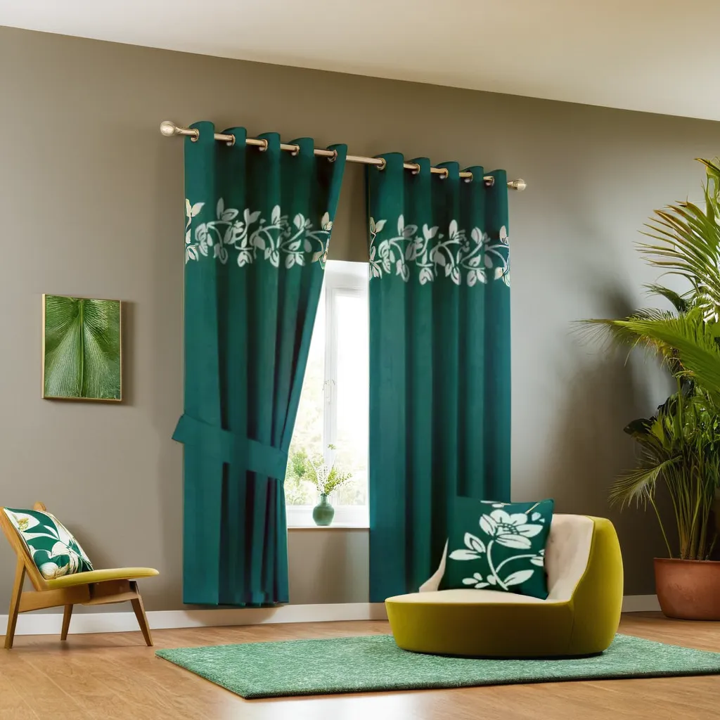 Floral Pattern Lasercut Curtain / Drapes In Premium Velvet Fabric
No Sales Tax Collected outside New York. Free Shipping to 48 states. Please visit Shipping Policy
DecorPassionsFloral Pattern Lasercut Curtain / Drapes
